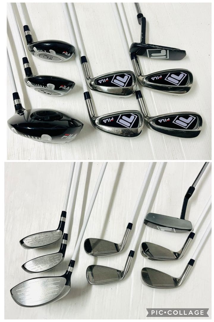 女性　フィラ レディース　ゴルフセット　FILA ゴルフ一式　クラブセット　L