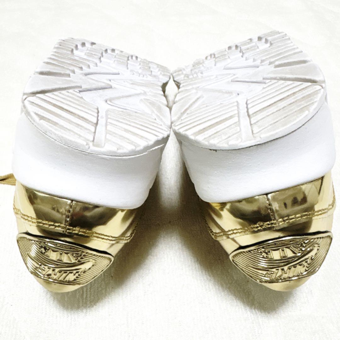 NIKE エアマックス90 SP メタリッククローム 23.5 ナイキ ゴールド