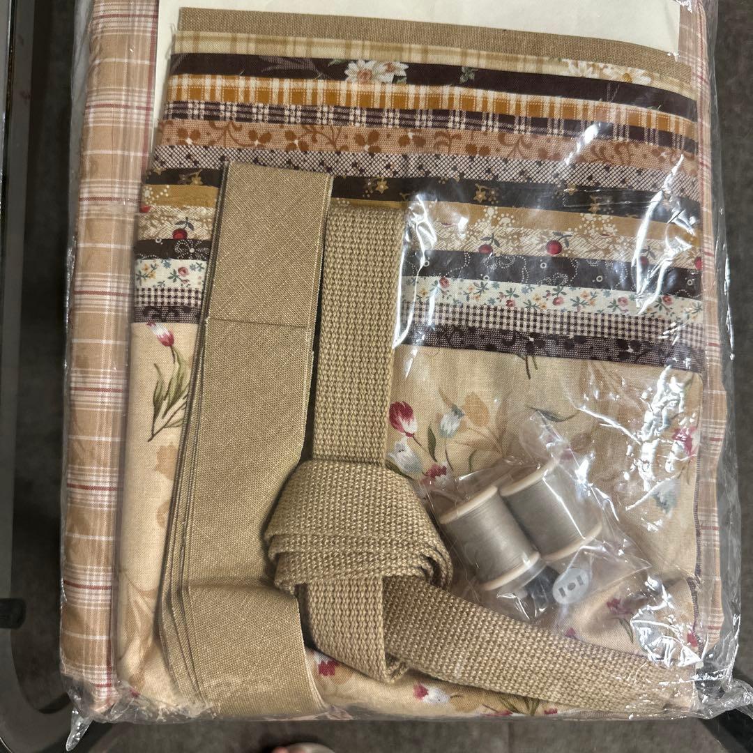 こうの早苗　パッチワーク教室　バッグ　オリジナル　キット　ホビーラホビーレ