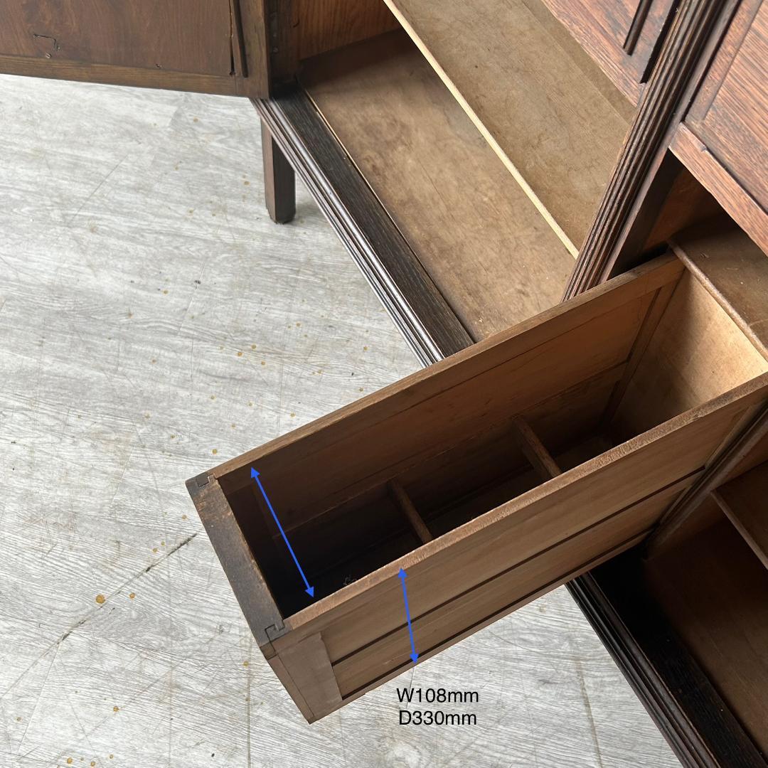 イギリス アンティーク 家具 ミラーバックサイドボード 1930年頃 609A