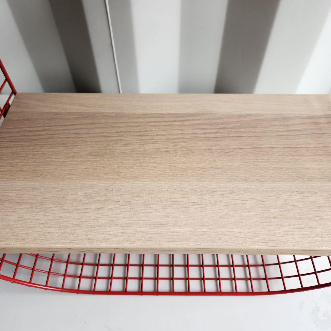 廃盤　IKEA ウォールシェルフ SVENSHULT スヴェンスフルト 赤