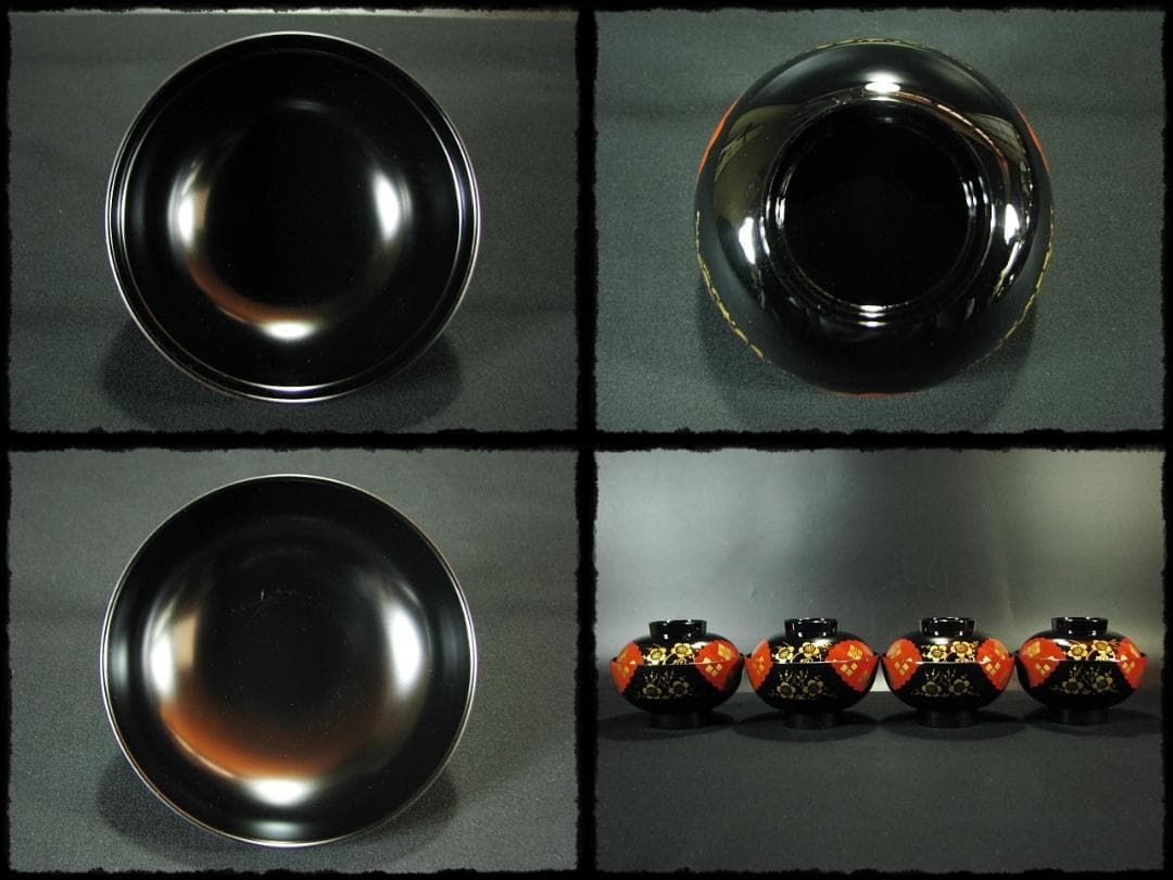 懐石道具揃え 小丸椀 煮物椀 他15種39点 茶道具 懐石家具 化粧箱 g10