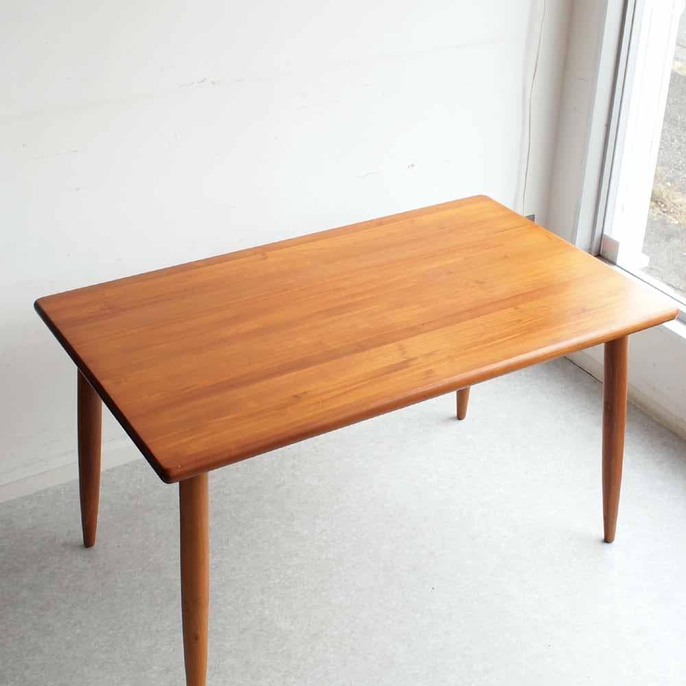 スキャンティーク チーク材 ダイニングテーブル 135cm ZR24390