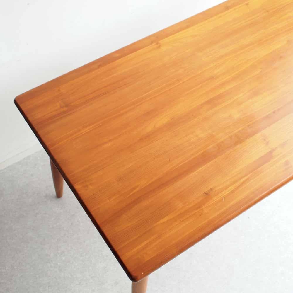 スキャンティーク チーク材 ダイニングテーブル 135cm ZR24390