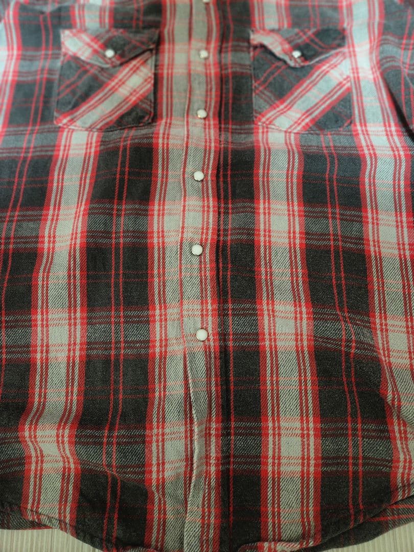 交渉中80sDAKOTAbyファイブブラザーウェスタンネルシャツ好配色USA 製