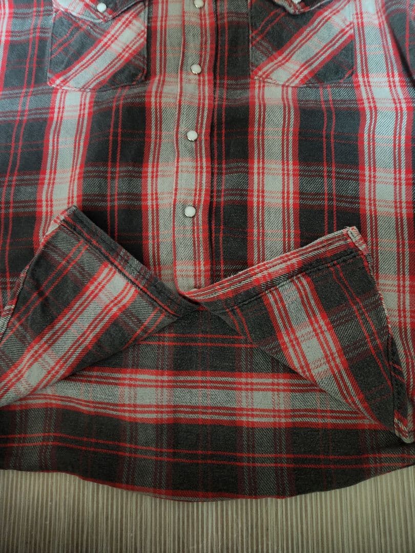 交渉中80sDAKOTAbyファイブブラザーウェスタンネルシャツ好配色USA 製