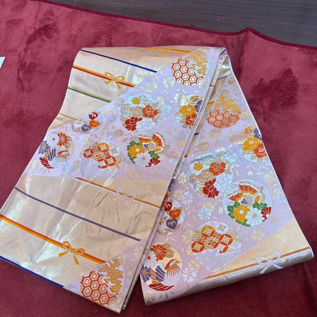 七五三 7歳　女児　お着物フルセット　黄色系