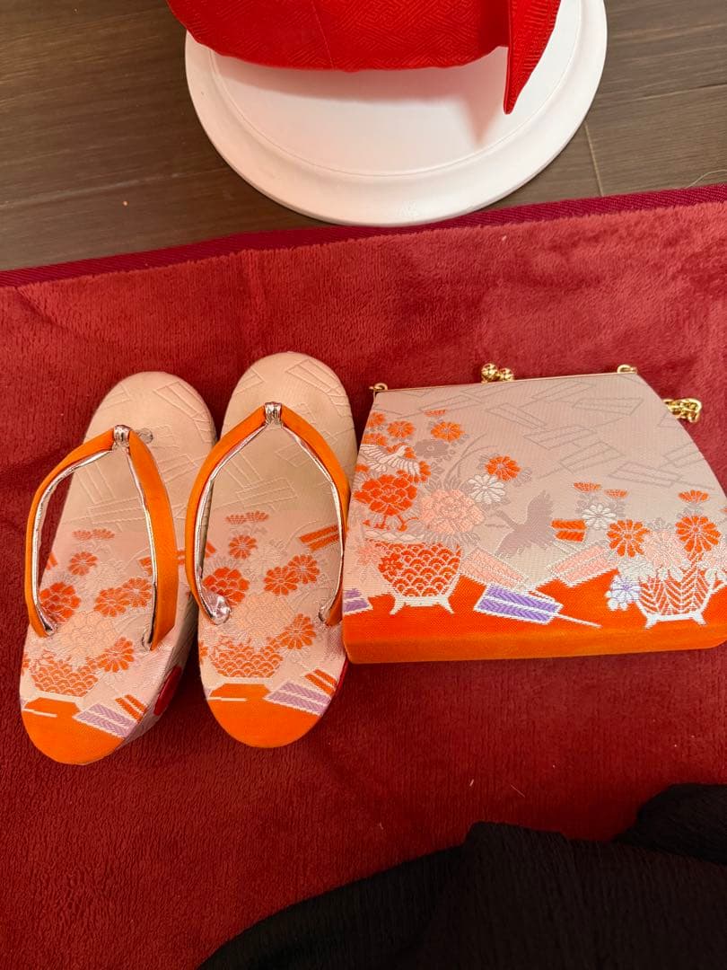 七五三 7歳　女児　お着物フルセット　黄色系