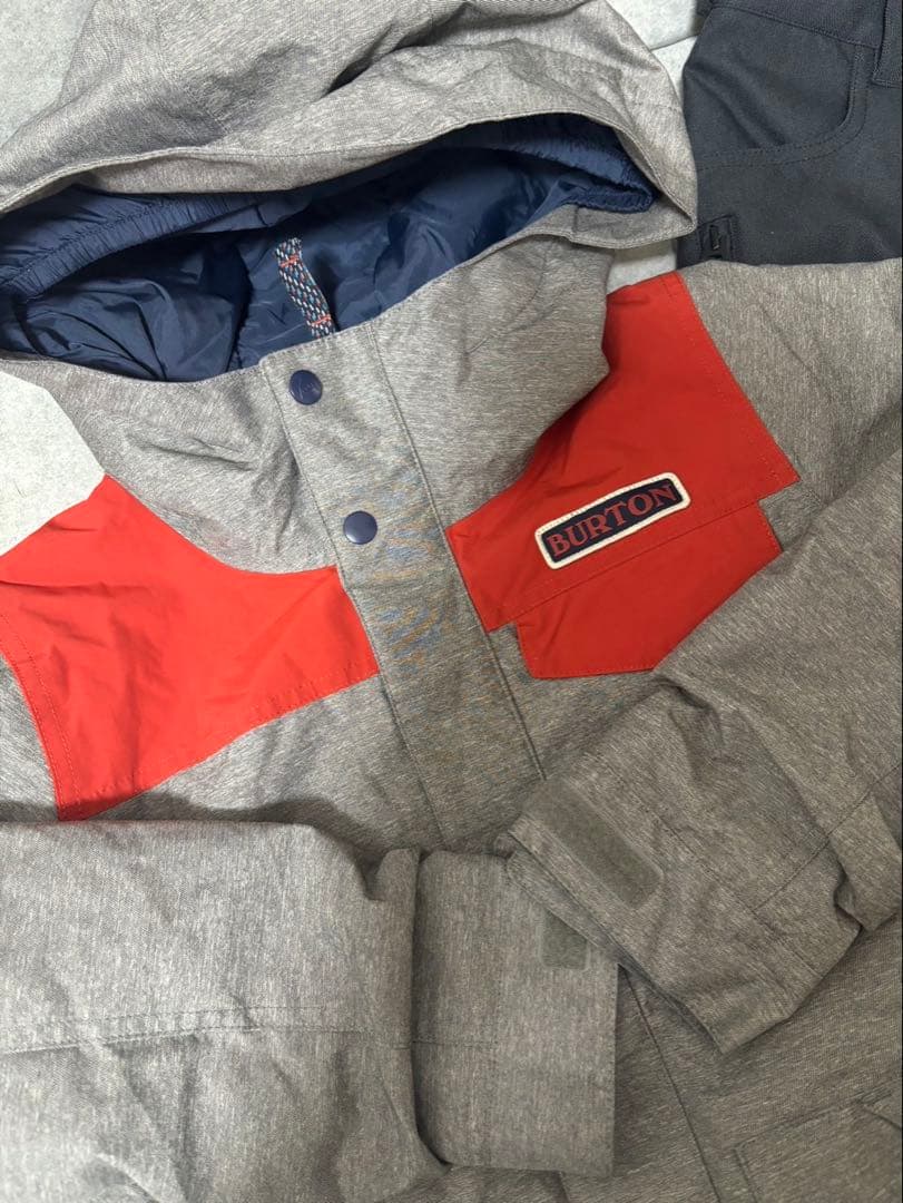 バートン　キッズ　スノーボードウェア　セットアップM