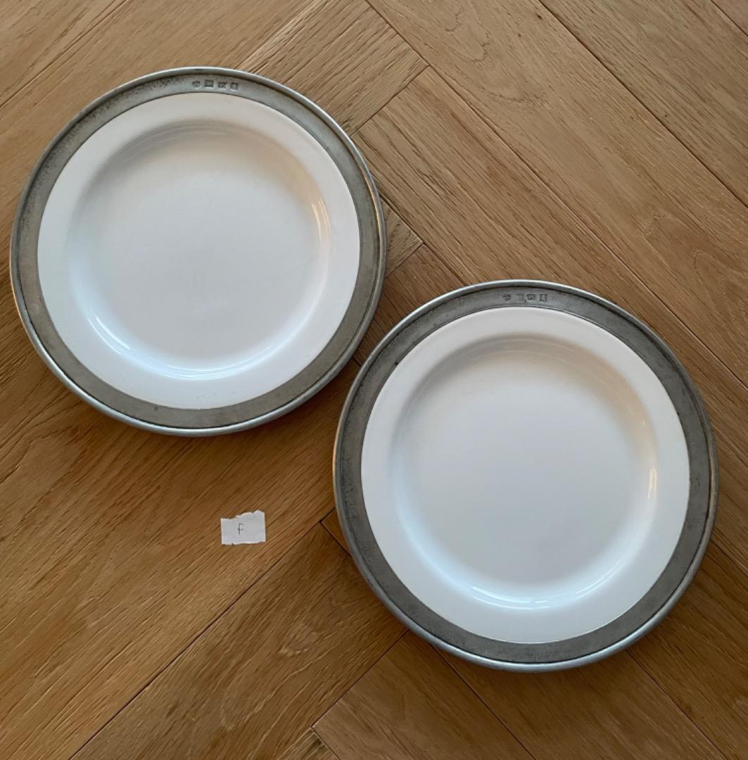 cosi tabellini サラダ　デザート　プレート 2枚セット F