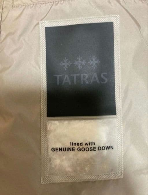 【2回着用】TATRAS×TOMORROWLAND SARMA レディースダウン