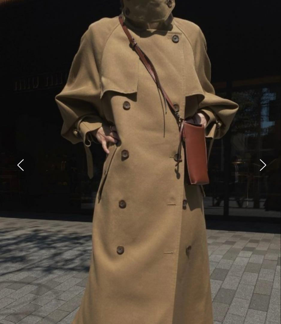 【極美品】Ameri SUPERIOR FLARE TRENCH COAT