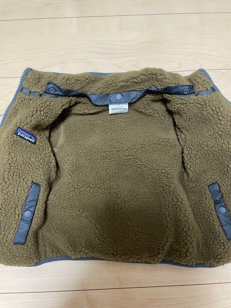 【値下げ】パタゴニア リバーシブル フーディ 2T 上下セット アウター パンツ