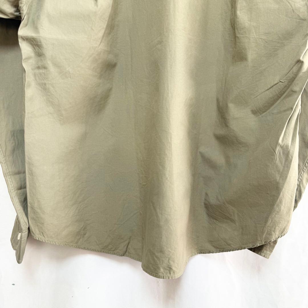 サイズ4 ！AURALEE ウォッシュドフィンクスツイルビッグシャツ