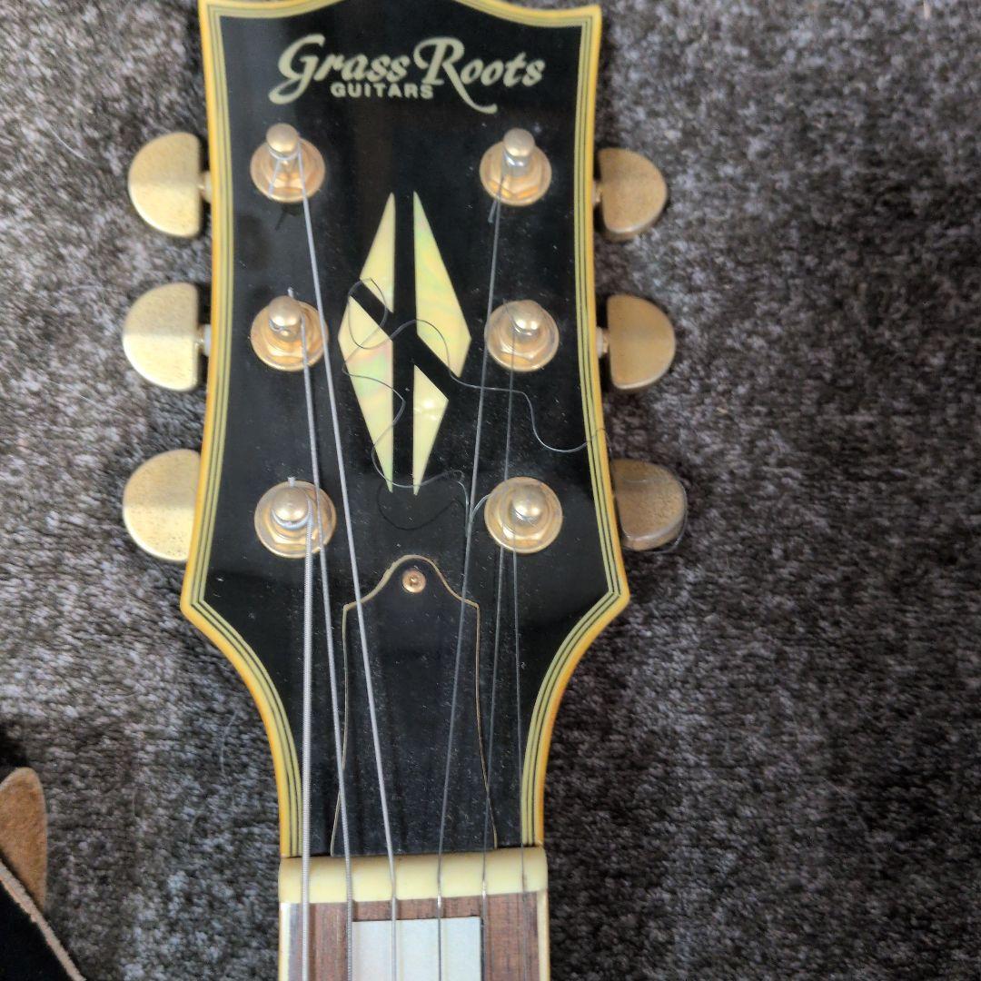 Grass Roots ブラック エレキギターソフトケース付き