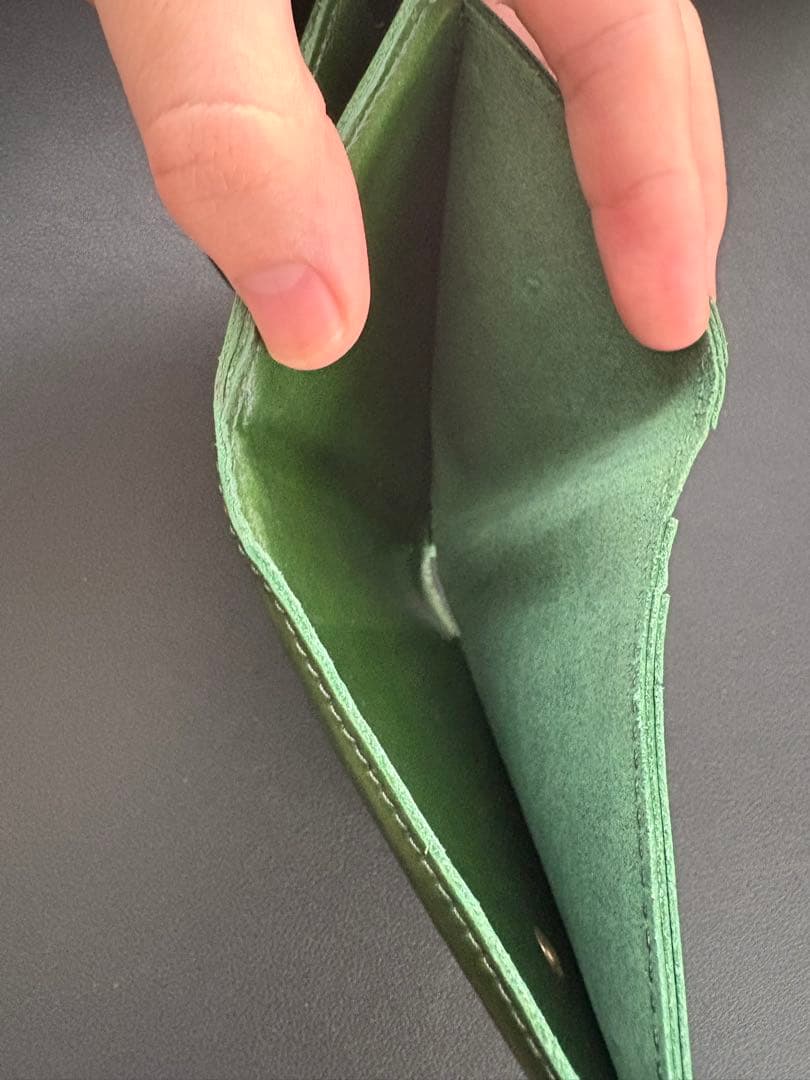 kaoyorinakami 財布 グリーン