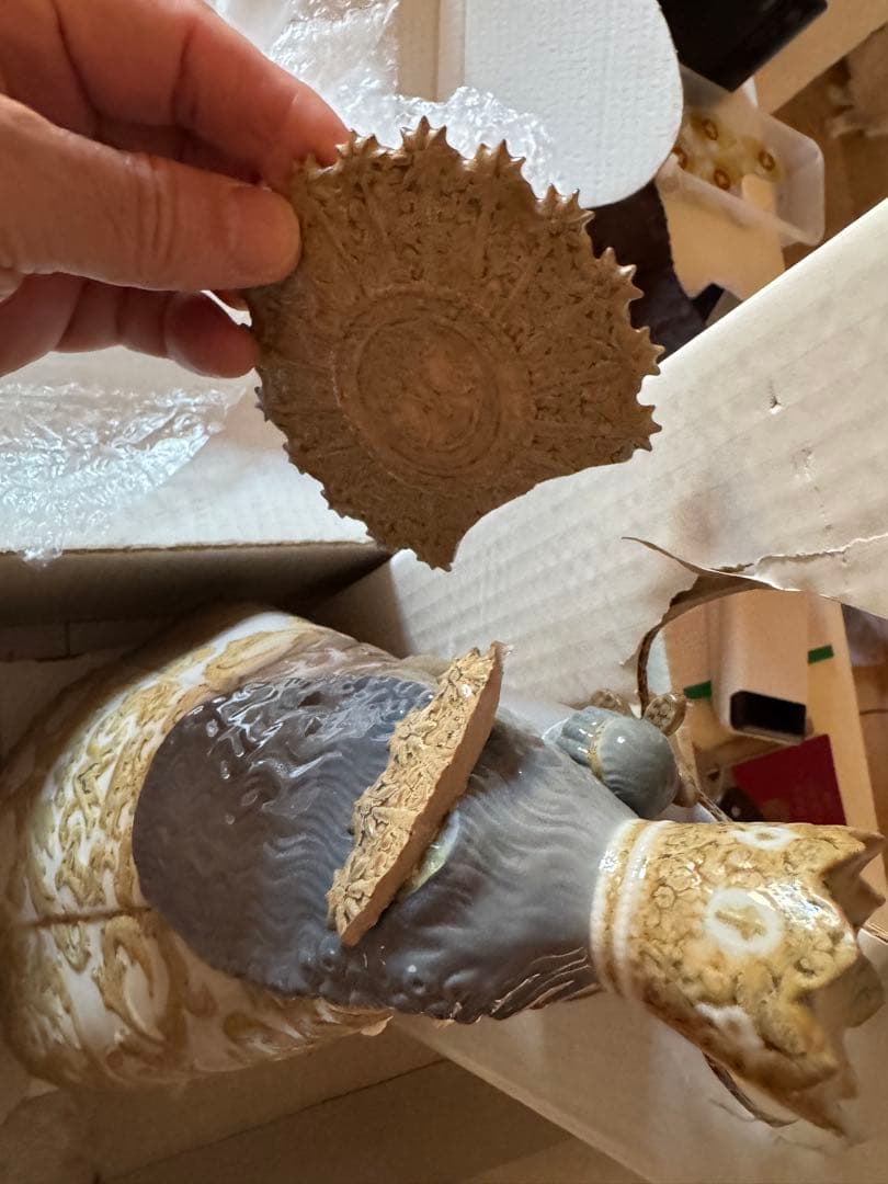 リヤドロ １３９４ マリア像 箱付き lladro フィギュリン