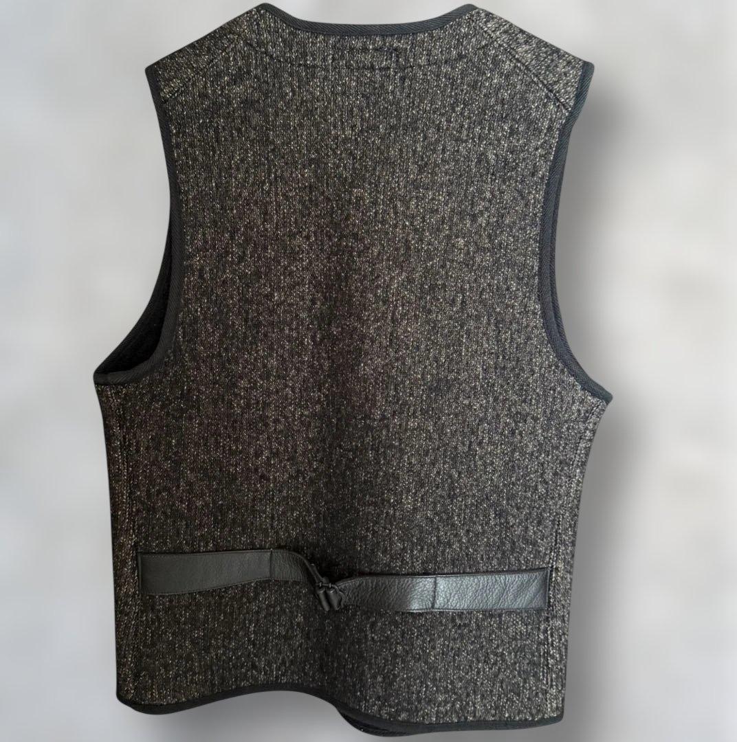 ✨️送料無料✨️COOTIEビーチクロス レザー切替ジャケット＋ベスト2点セット希少