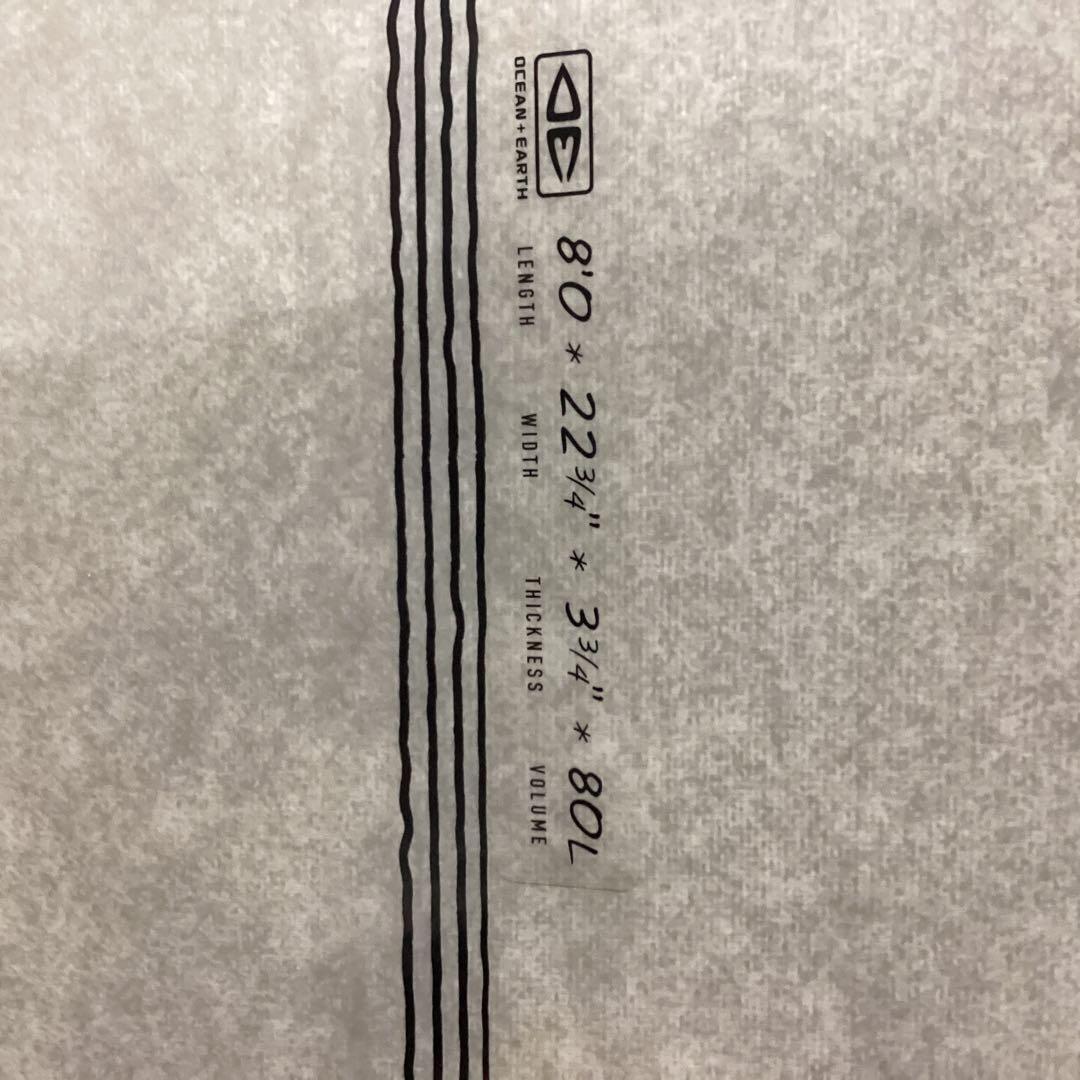 誰でも乗れる新品格安オーシャンアースイージーライダーソフトボードホワイト8'0