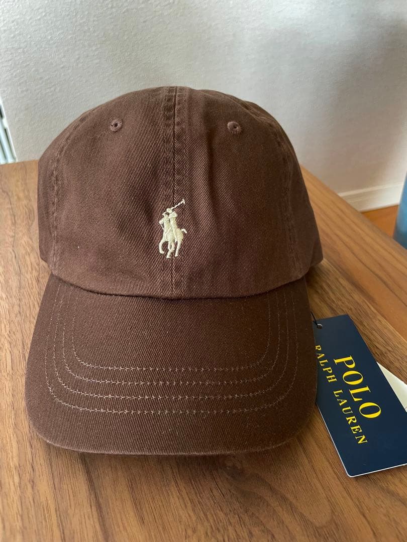 Polo Ralph Lauren ブラウンキャップ