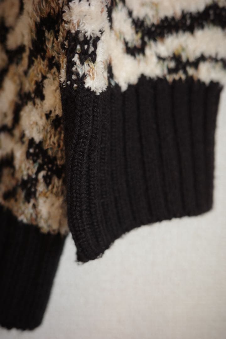 tunica 雷鳥ニット ブラック 黒