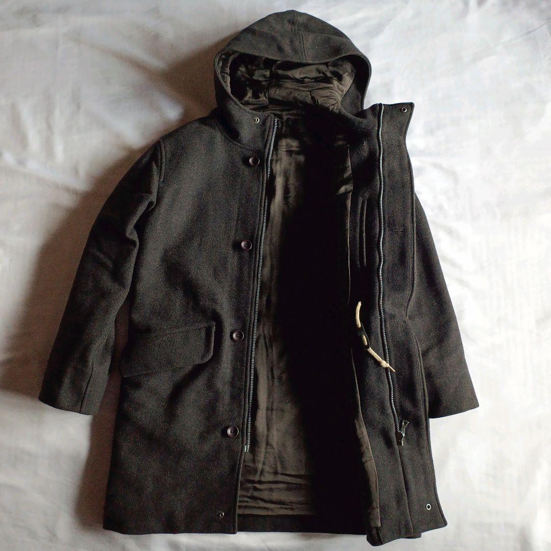 A.P.C. フーデッド コート 中綿 オリーブグレー チャコール ミリタリー