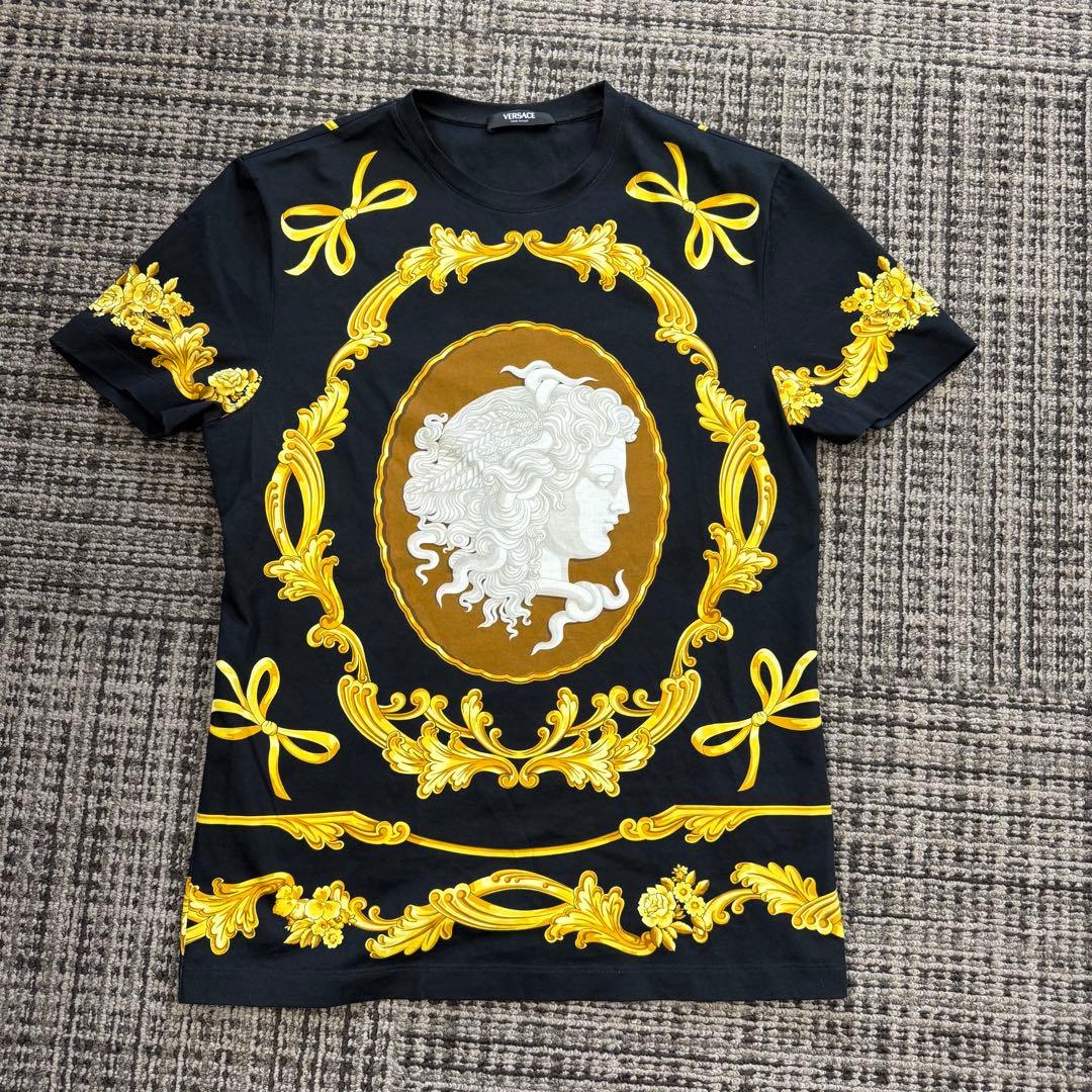 VERSACE ヴェルサーチェ Tシャツ コットン メンズ