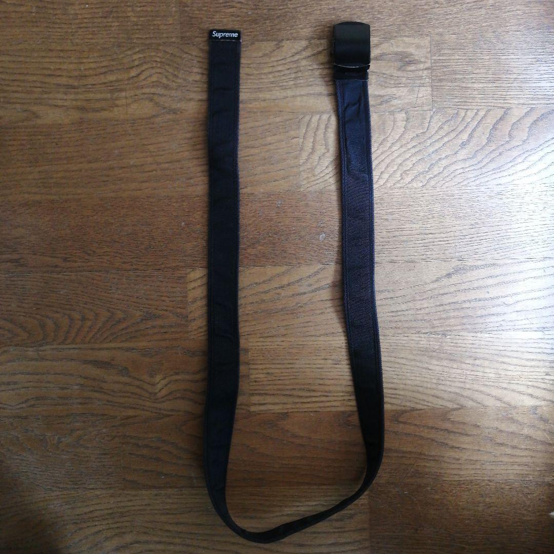 Supreme 2010SS Web Belt 黒　ベルト ガチャベルト