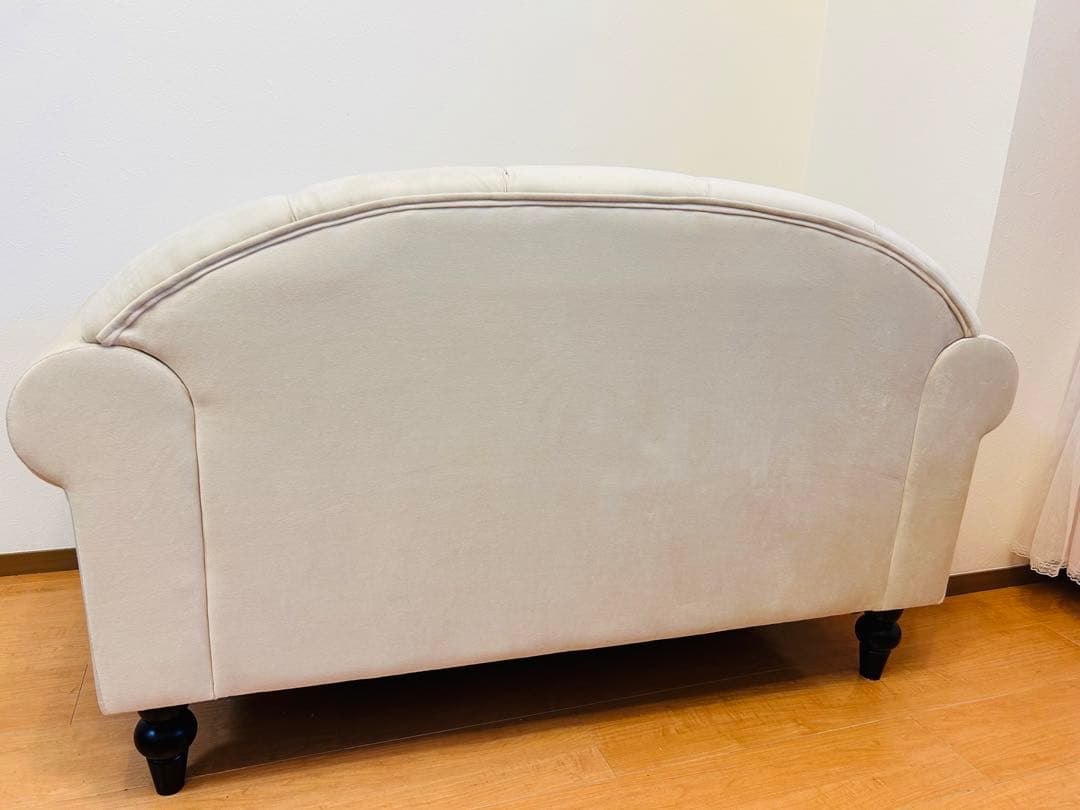 ロマンティックプリンセス　クラシカル　シェルソファ　アイボリー ソファ貝殻お姫様