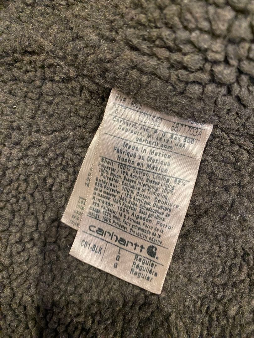 Carhartt カーハート トラディショナルジャケット フェードブラック