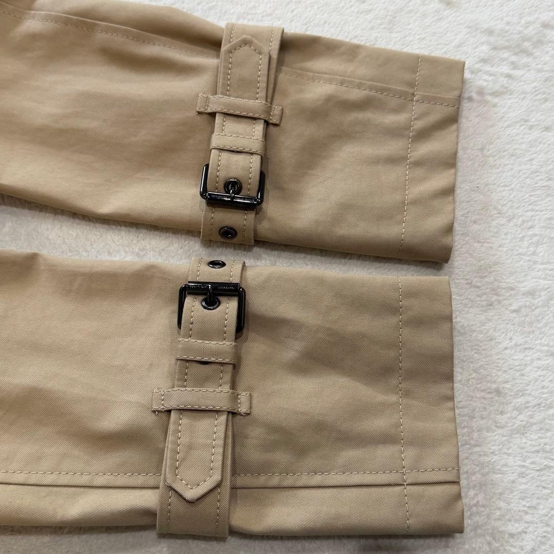 バーバリーブルーレーベル　トレンチコート　ライナー付　ノバチェック　ベージュ　L