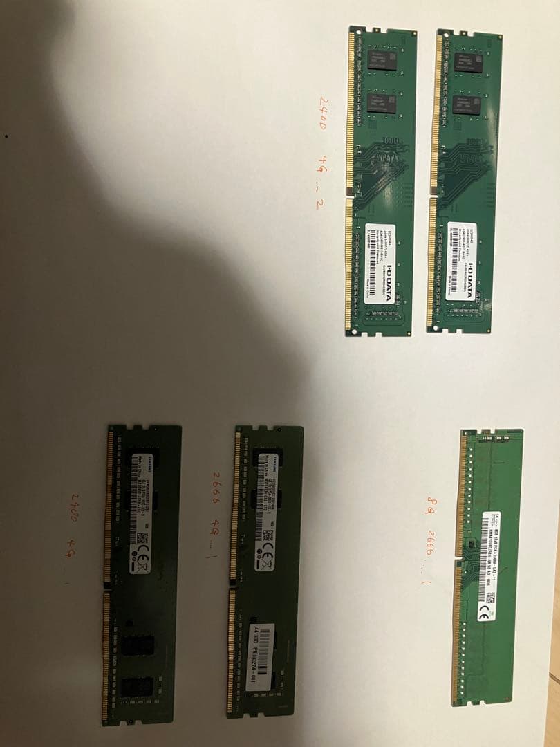 CPU メモリ　セット