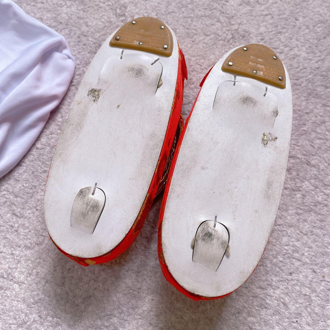 七五三 3歳 正絹 着物 被布 バッグ 草履 髪飾り セット