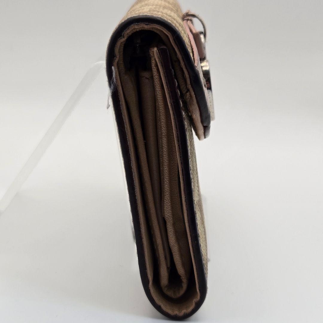 【美品】Dior 折り財布　トロッター　ハート　ロゴ金具　入手困難　レア　希少