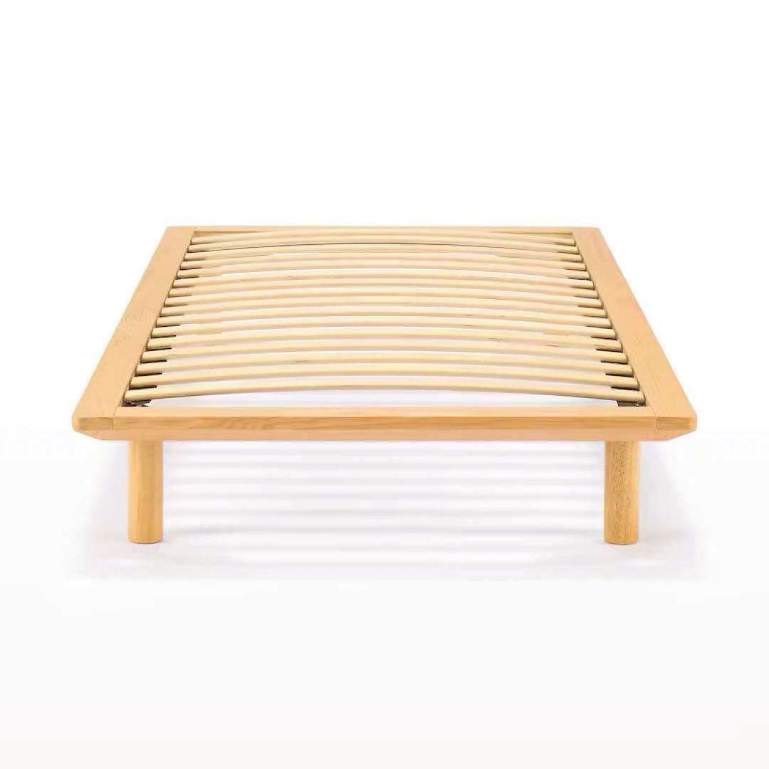 無印良品　ベッドフレーム　シングル　オーク材　ソファー　チェア　テーブル　ラグ