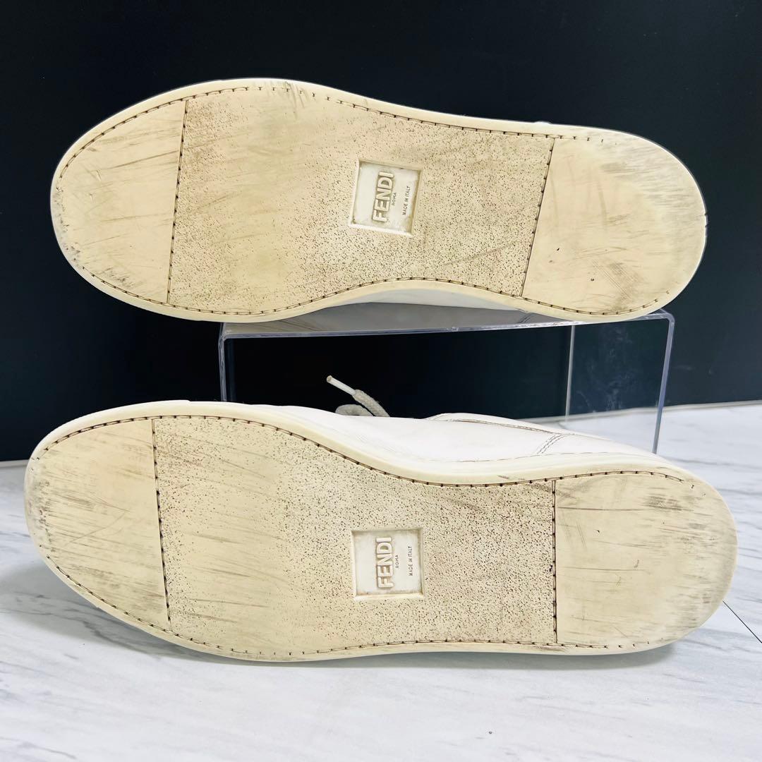 FENDI モンスター ネオプレーン メンズ ローカットスニーカー 26.0相当