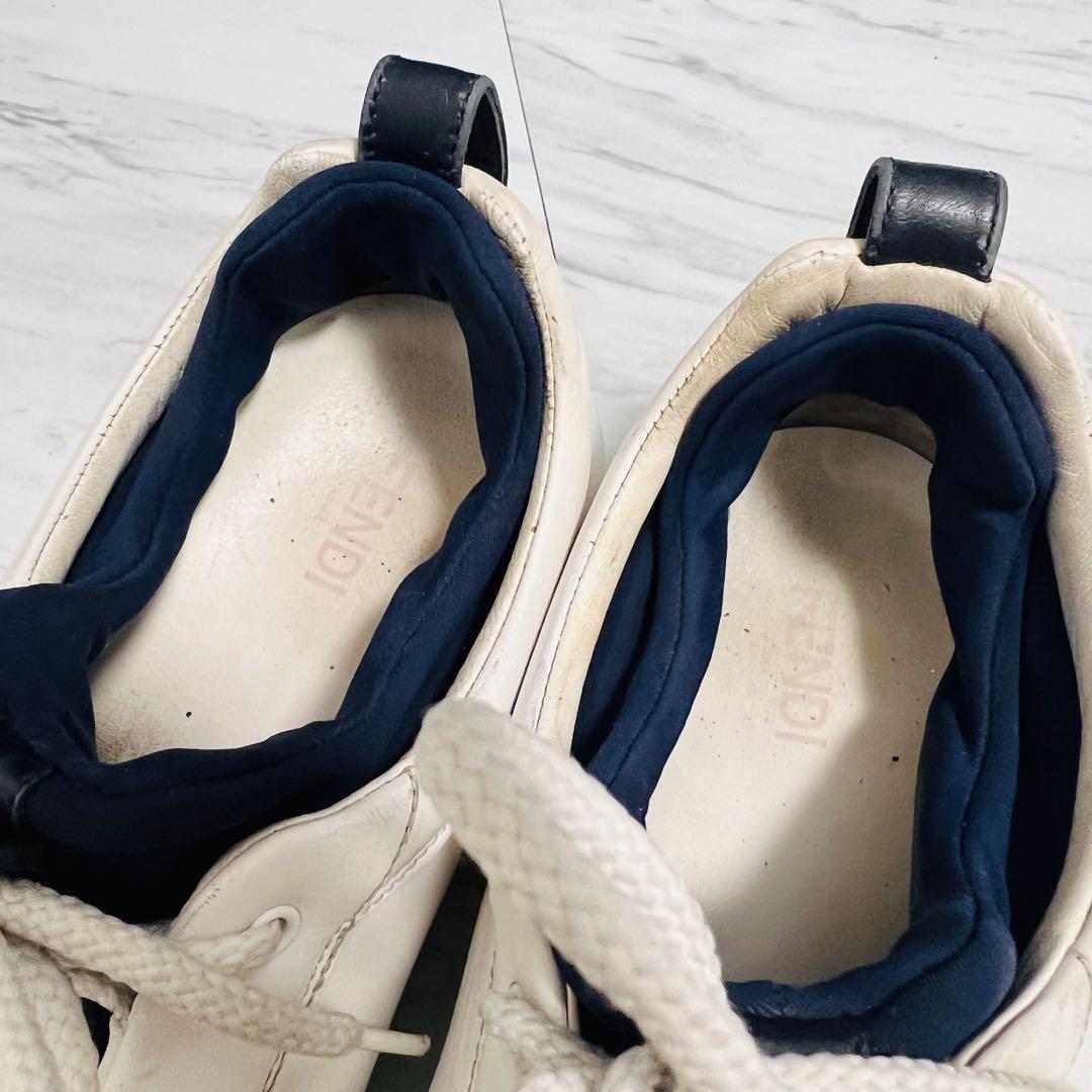 FENDI モンスター ネオプレーン メンズ ローカットスニーカー 26.0相当