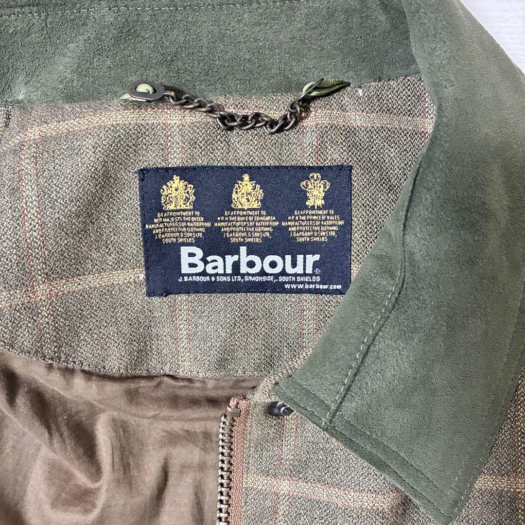 【Barbour】 激レア バブアーWEIGHT TWEED チェック柄オリーブ