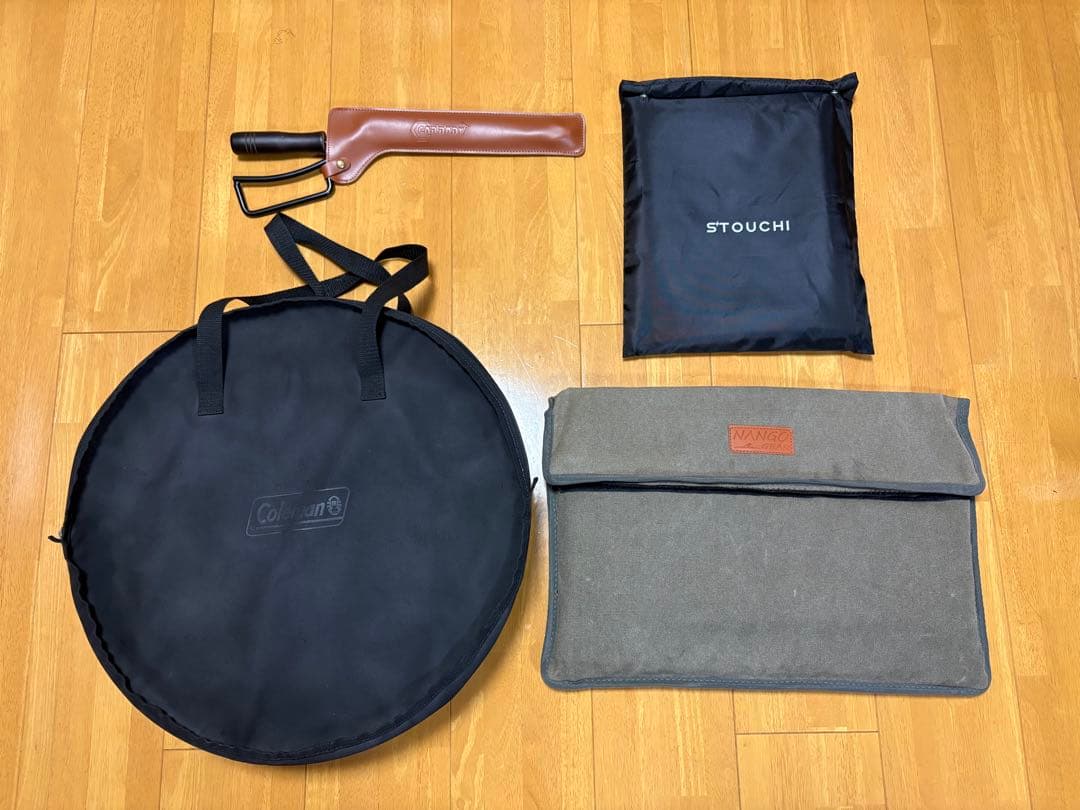 Coleman ファイヤーディスク NANGO GEAR ゴトク 焼き網 セット