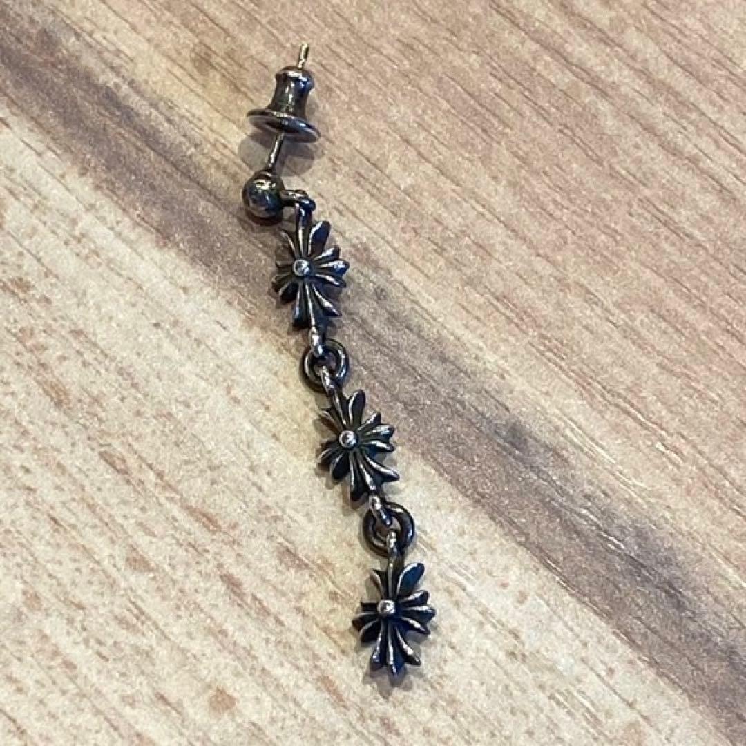 クロムハーツ　タイニーE CHプラス　3ドロップピアス