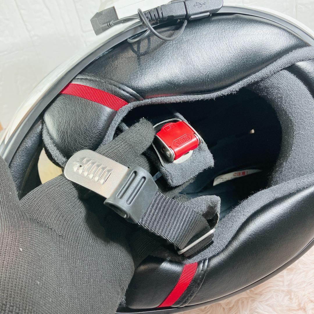 美品 SHOEI ヘルメットGT-Air GRANDEUR B+COM SB5X