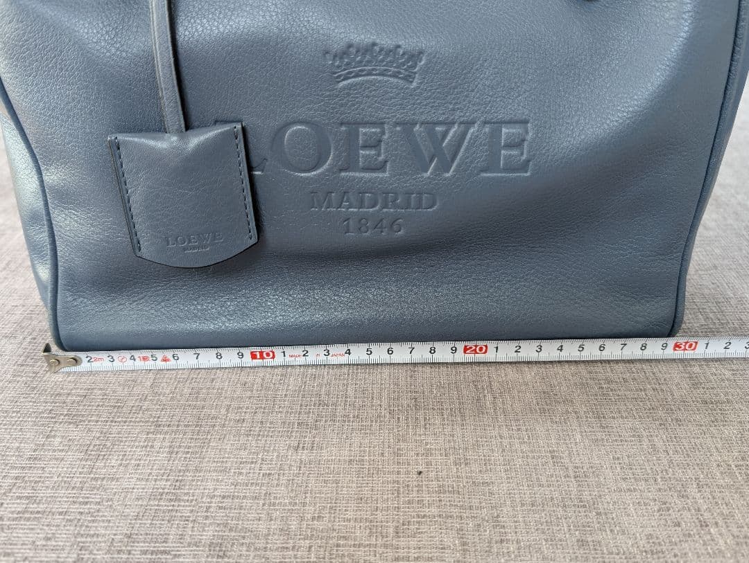 LOEWE　ロエベ　トートバッグ　ブルーグレー