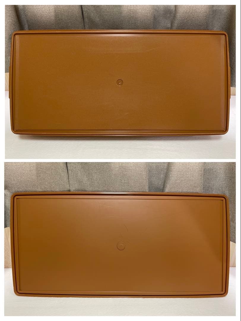 美品/4個セット/タッパーウェア/ロングスーパーケース/衣装ケース/収納①