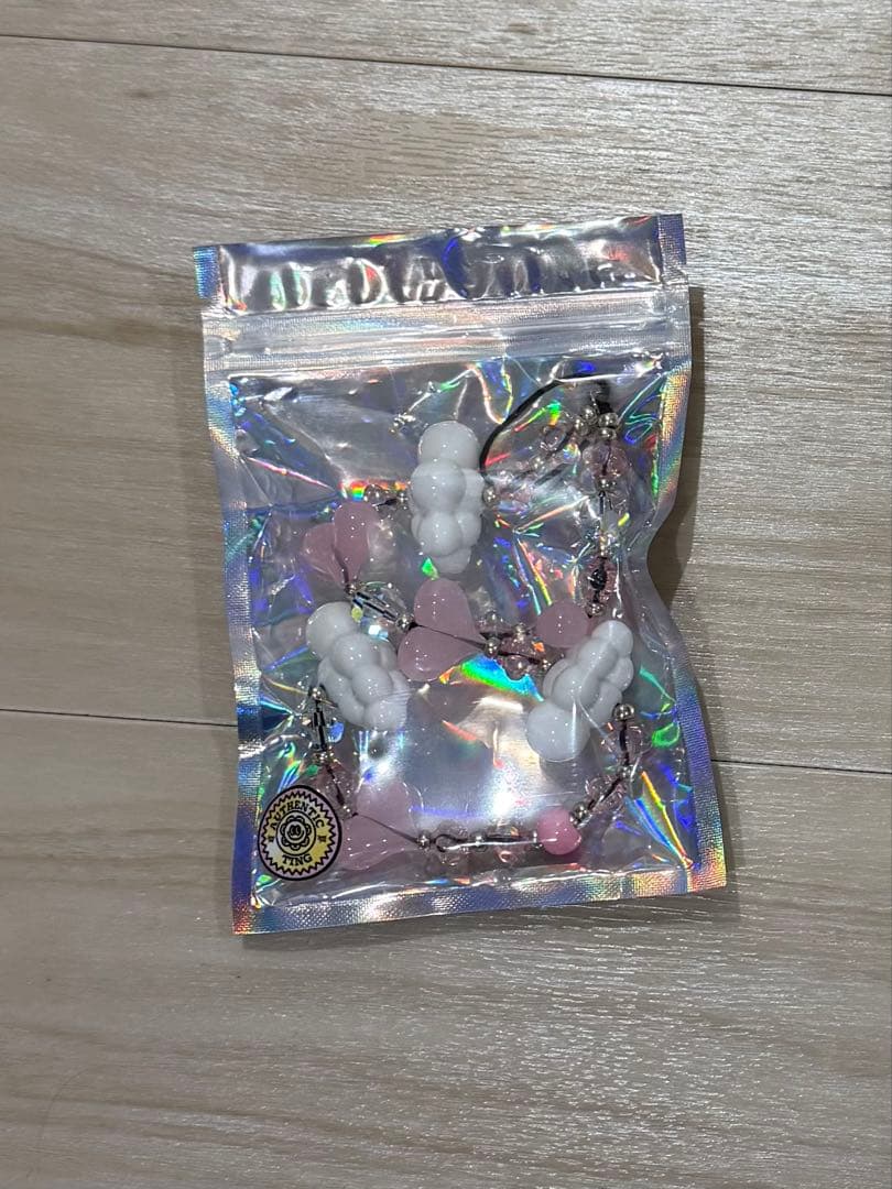 stringting ストリングシング ストラップ ハート 雲 ピンク チャーム