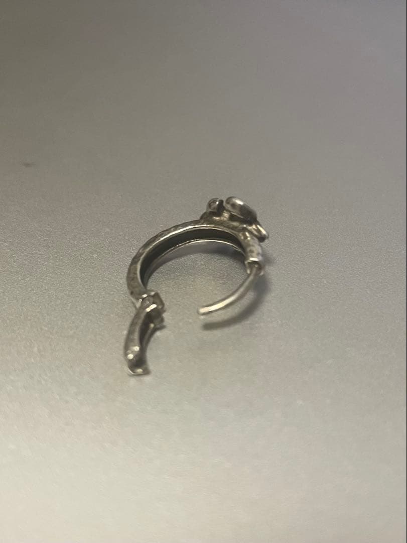 ローリーロドキン　シルバー925フープピアス