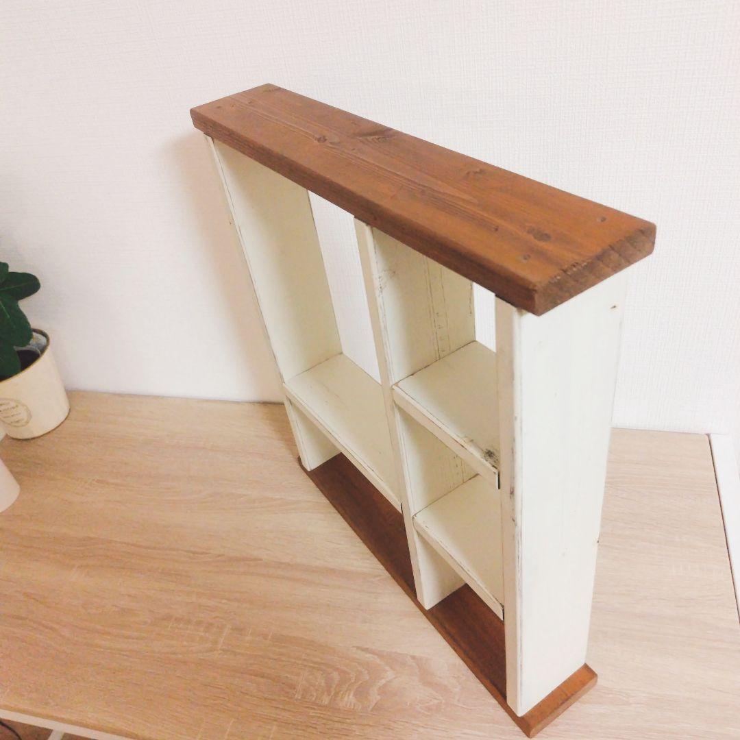 インテリア雑貨　木製　飾り棚　シェルフ