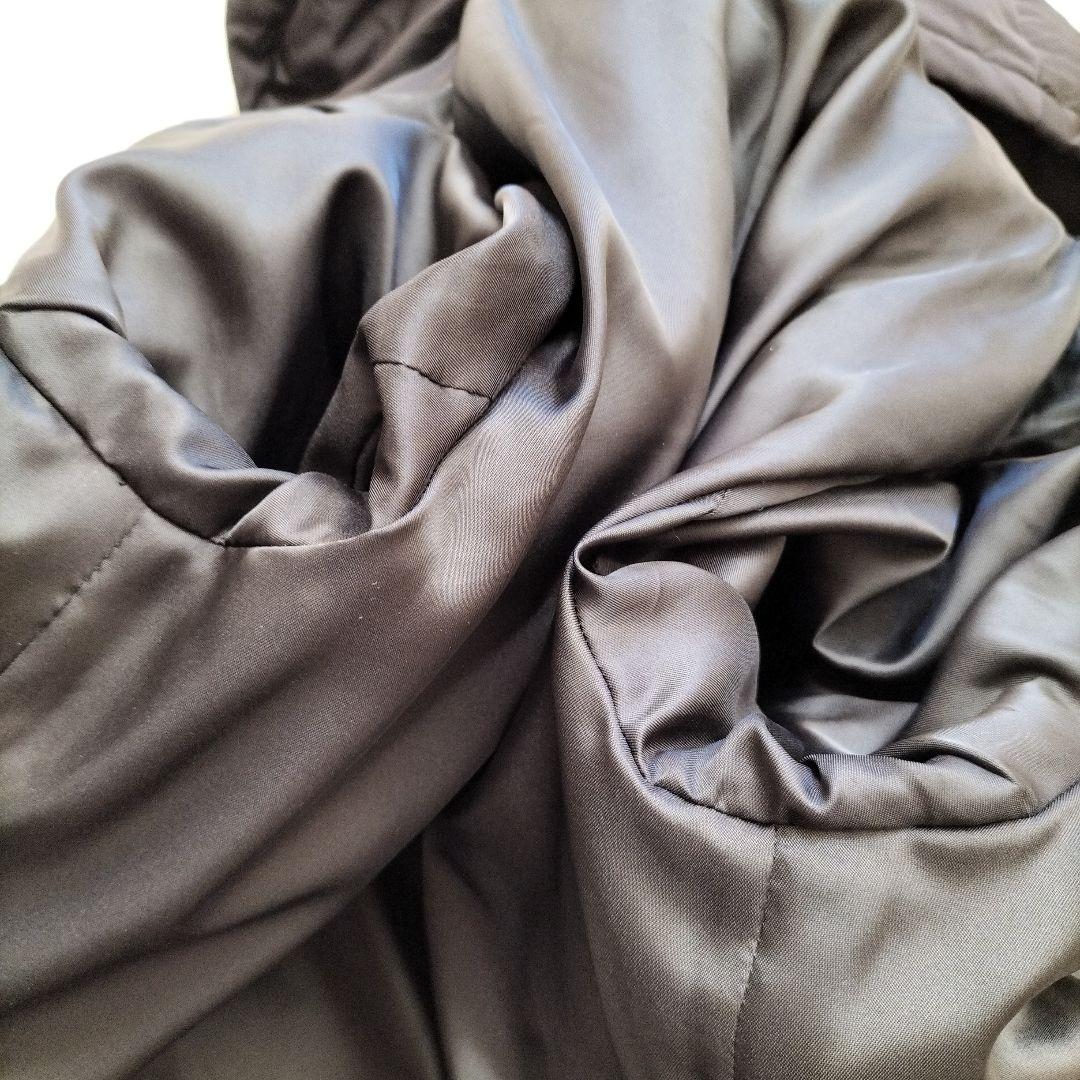 美品✨セオリー 現行タグ 切り替えダウンコート 異素材 フード付き ブラック S