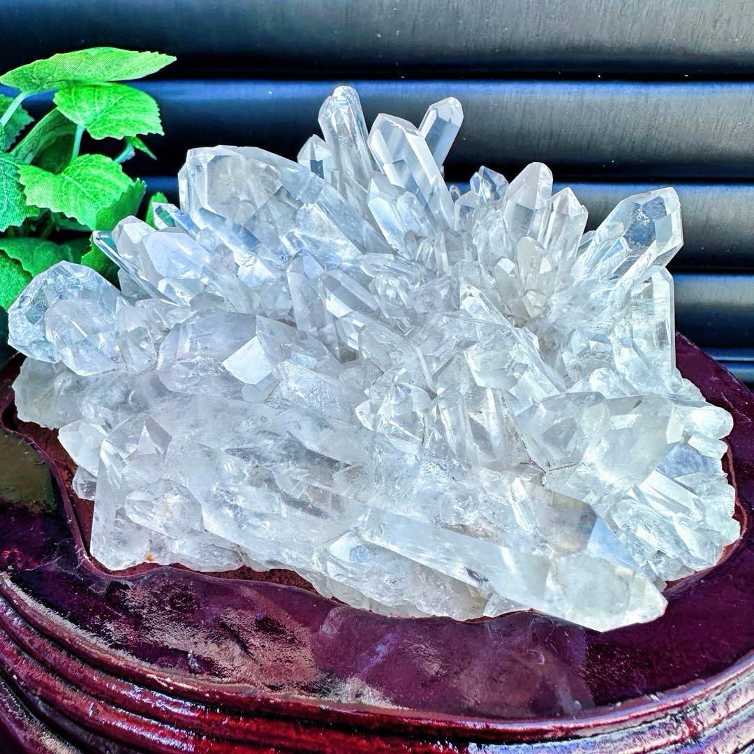 別格高級品❗️希少高透明度❗️浄化❗️超強いパワーキラキラヒマラヤクラスターA1326