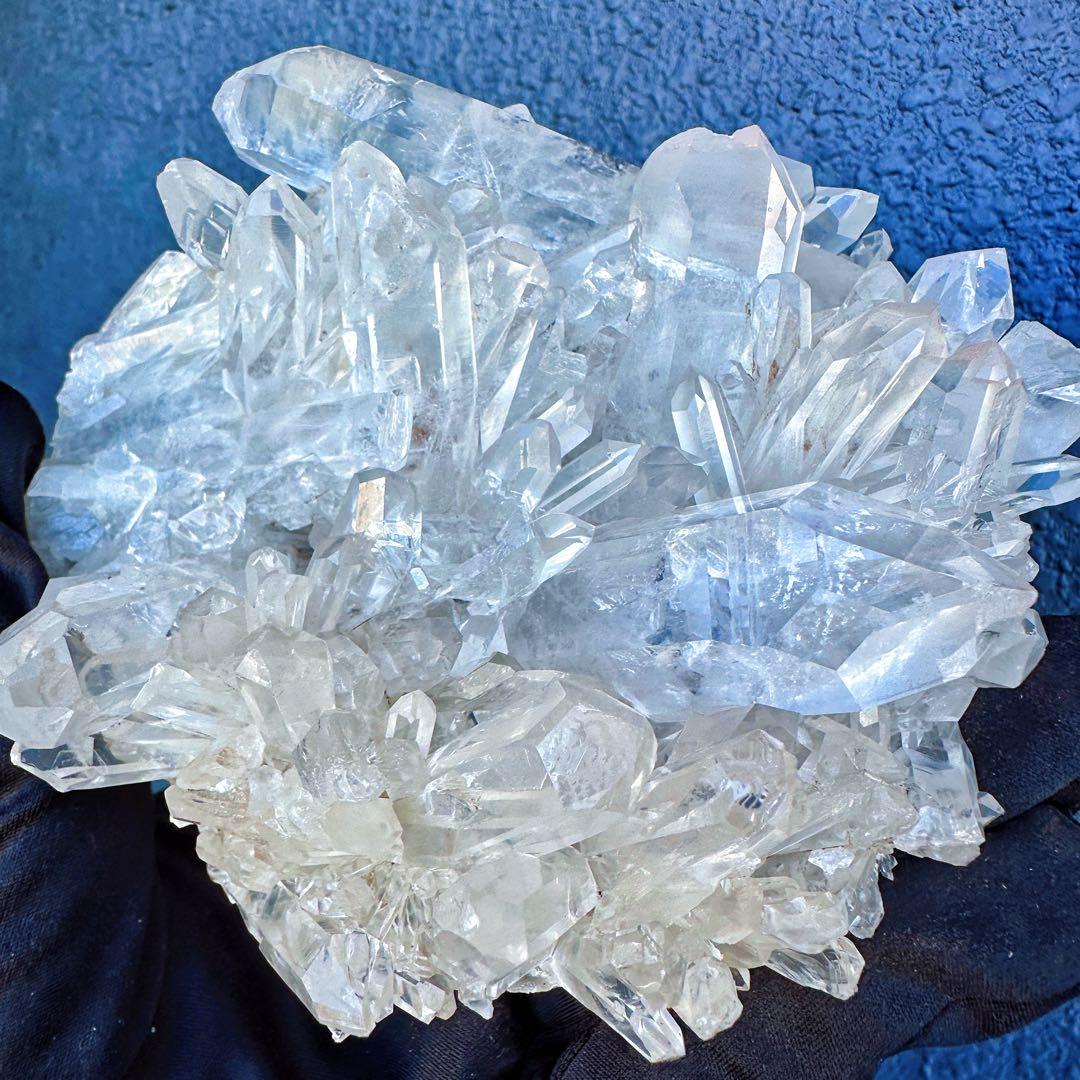 別格高級品❗️希少高透明度❗️浄化❗️超強いパワーキラキラヒマラヤクラスターA1326