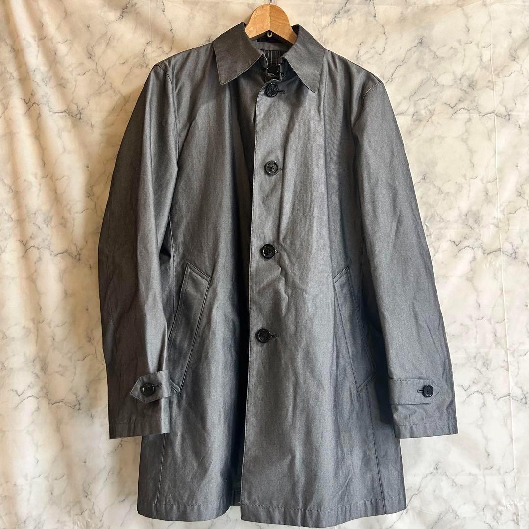 BURBERRY BLACK LABEL バーバリー ステンカラーコート M
